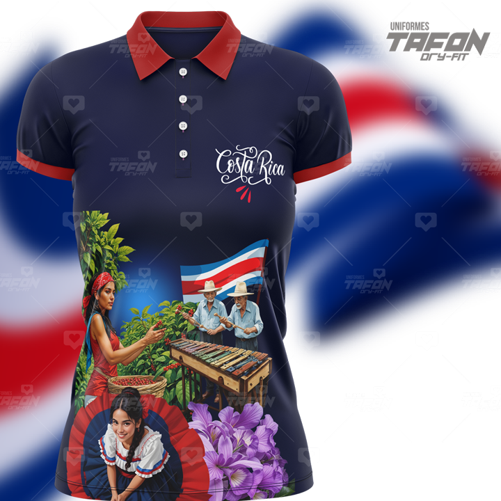 Camisa Patria – Costa Rica 1025PA